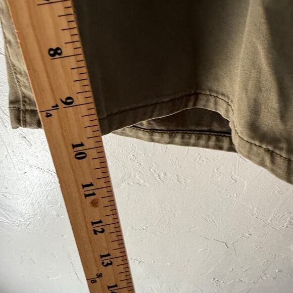 Levi’s‎ Men’s W38 Olive Green Flat Front Chino Shorts Classic Style 11” Inseam - Picture 9 of 9